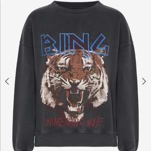 ANINE BING Tiger Sweatshirt